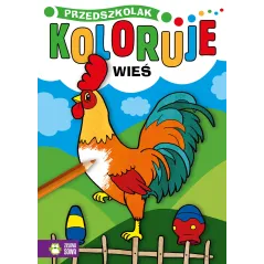 WIEŚ PRZEDSZKOLAK KOLORUJE 4+ - Zielona Sowa