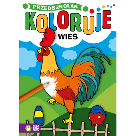 Wieś Przedszkolak Koloruje 4+