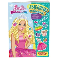 BARBIE DREAMTOPIA. UBIERANKI NAKLEJANKI - Ameet