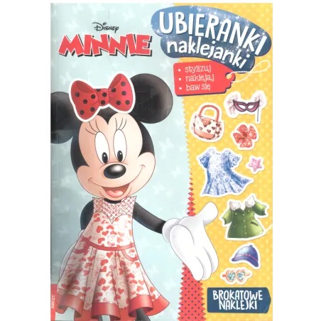 Disney Minnie. Ubieranki Naklejanki