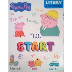 ŚWINKA PEPPA. LITERY I WYRAZY NA START