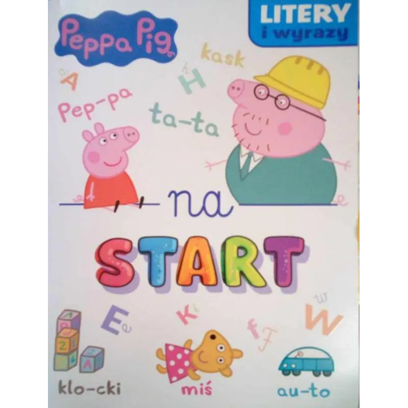 ŚWINKA PEPPA. LITERY I WYRAZY NA START