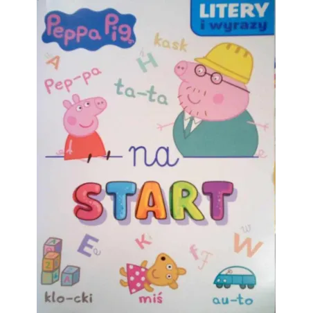 ŚWINKA PEPPA. LITERY I WYRAZY NA START