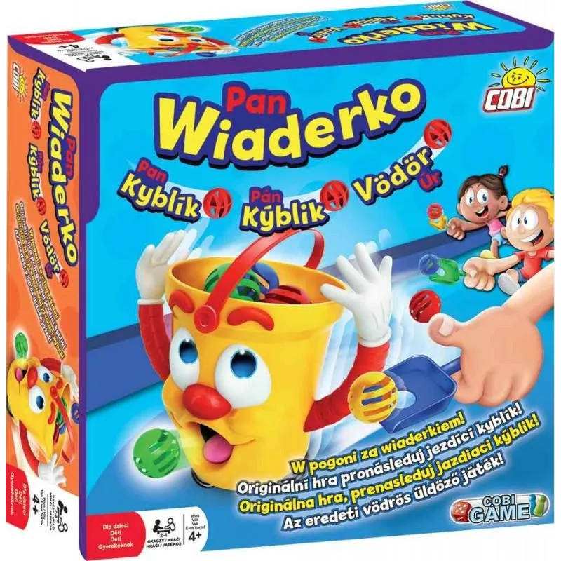 PAN WIADERKO GRA ZRĘCZNOŚCIOWA COBI 4+