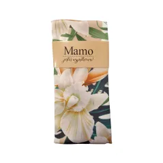 ELEGANCKA APASZKA DLA MAMY 60X60 CM KWIATY