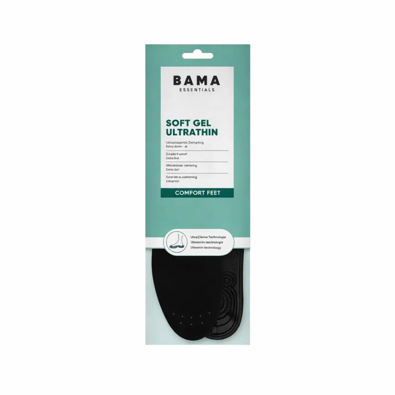 WKŁADKI ŻELOWE DO BUTÓW BAMA SOFT GEL ULTRATHIN ROZMIAR 37/38