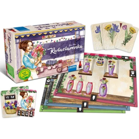 Kwiaciarenka Gra Planszowa 10+ Kwiaciarenka Gra Planszowa 10+