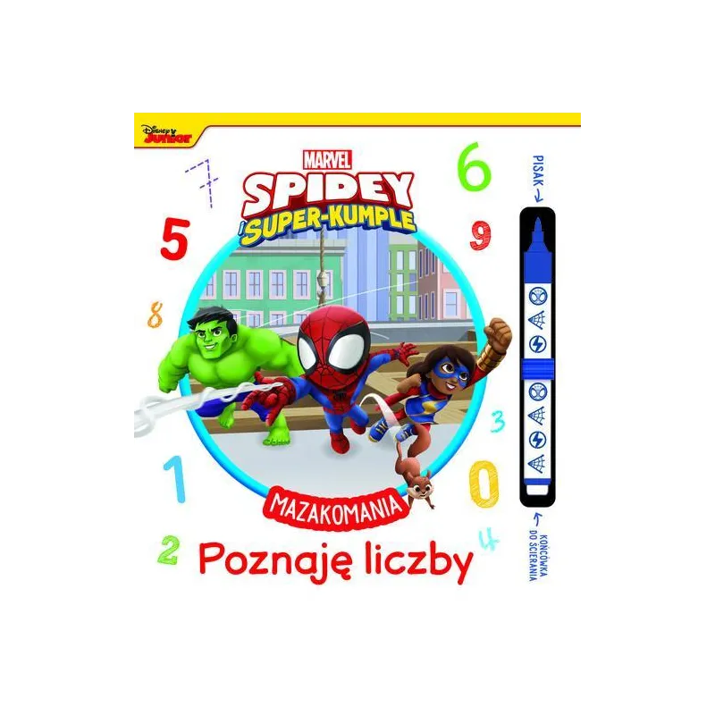 MARVEL SPIDEY I SUPER-KUMPLE. POZNAJĘ LICZBY