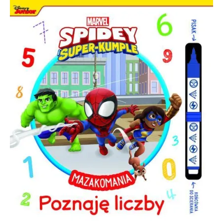 MARVEL SPIDEY I SUPER-KUMPLE. POZNAJĘ LICZBY