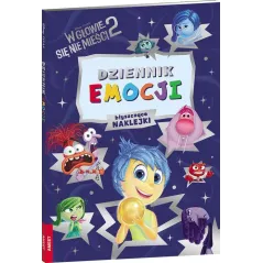 DISNEY W GŁOWIE SIĘ NIE MIEŚCI. DZIENNIK EMOCJI Z BŁYSZCZĄCYMI NAKLEJKAMI