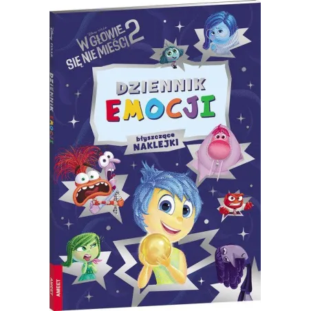 DISNEY W GŁOWIE SIĘ NIE MIEŚCI. DZIENNIK EMOCJI Z BŁYSZCZĄCYMI NAKLEJKAMI