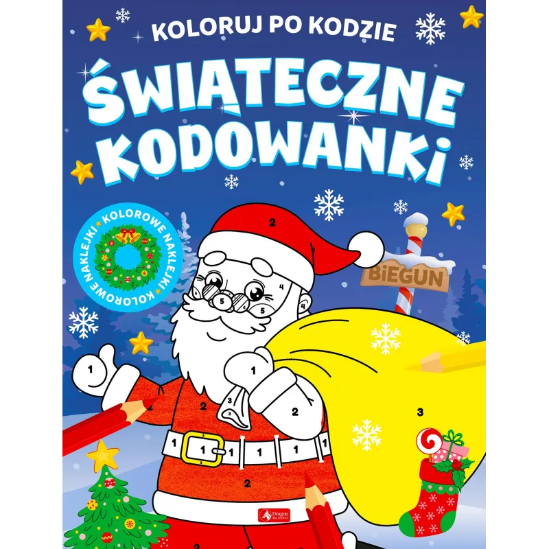 ŚWIĄTECZNE KODOWANKI. KOLORUJ PO KODZIE