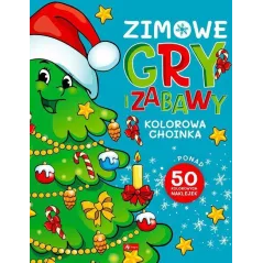 ZIMOWE GRY I ZABAWY. KOLOROWA CHOINKA