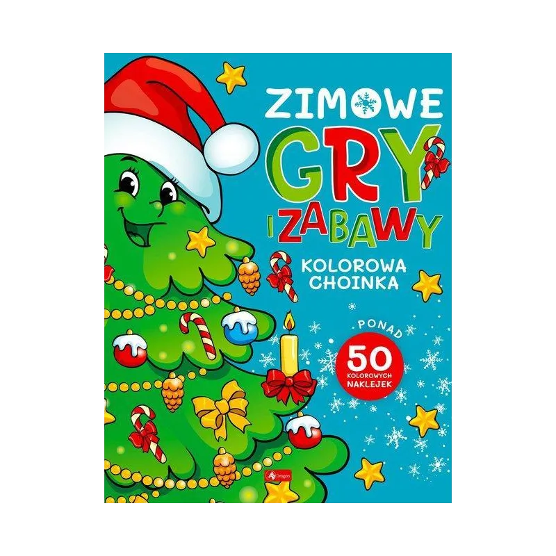 ZIMOWE GRY I ZABAWY. KOLOROWA CHOINKA