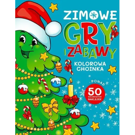 ZIMOWE GRY I ZABAWY. KOLOROWA CHOINKA