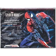 MARVEL SPIDER-MAN. KALENDARZ BEZDATOWY PLANER