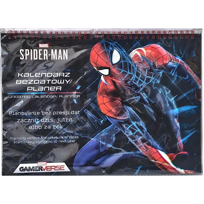 MARVEL SPIDER-MAN. KALENDARZ BEZDATOWY PLANER