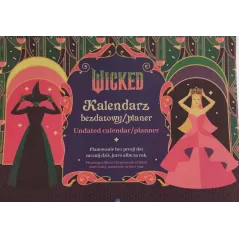 WICKED KALENDARZ BEZDATOWY PLANER