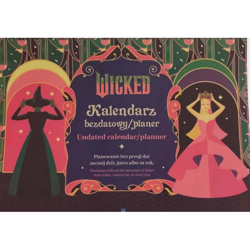 WICKED KALENDARZ BEZDATOWY PLANER
