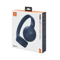 SŁUCHAWKI NAUSZNE BEZPRZEWODOWE JBL TUNE 520BT NIEBIESKIE BLUETOOTH PURE BASS