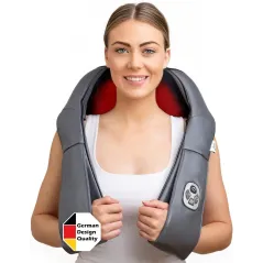 MASAŻER SHIATSU DO KARKU PLECÓW I SZYI MUNICHSPRING 24W
