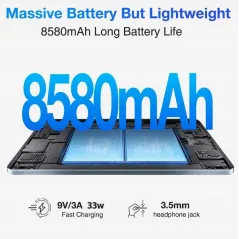 TABLET DOOGEE T30 PRO 11" 8GB 256GB LTE WIFI ANDROID 13