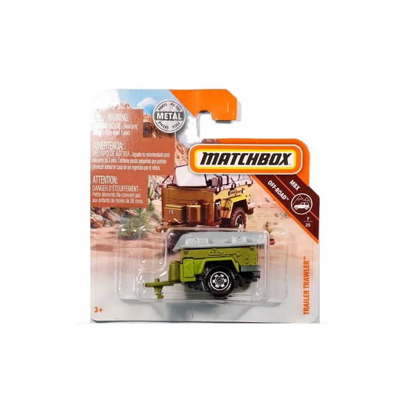 PRZYCZEPA MATCHBOX 3+ - Mattel