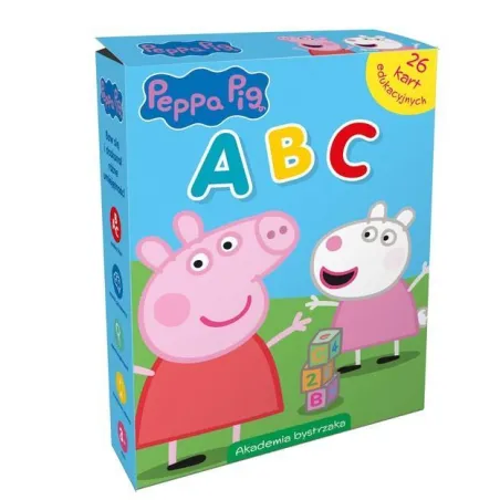 Świnka Peppa. Abc. 26 Kart Edukacyjnych