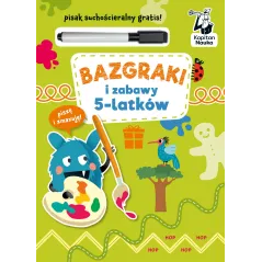 Bazgraki i zabawy 5latków. Kapitan Nauka. Bazgraki Katarzyna Szumska