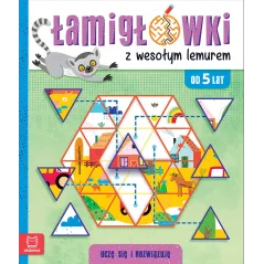 Łamigłówki z wesołym lemurem. Uczę się i rozwiązuję 5 Beata Karlik