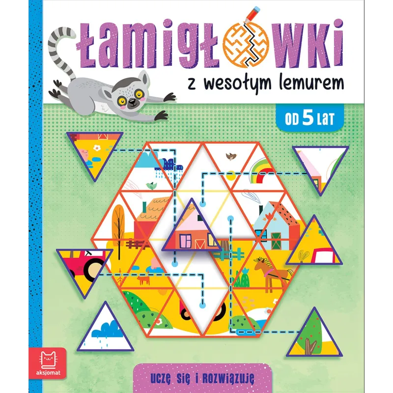 Łamigłówki z wesołym lemurem. Uczę się i rozwiązuję 5 Beata Karlik