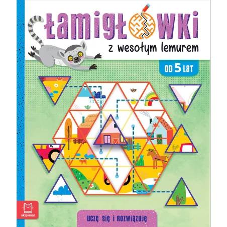 Łamigłówki z wesołym lemurem. Uczę się i rozwiązuję 5 Beata Karlik