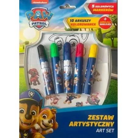 PSI PATROL. ZESTAW ARTYSTYCZNY 3+