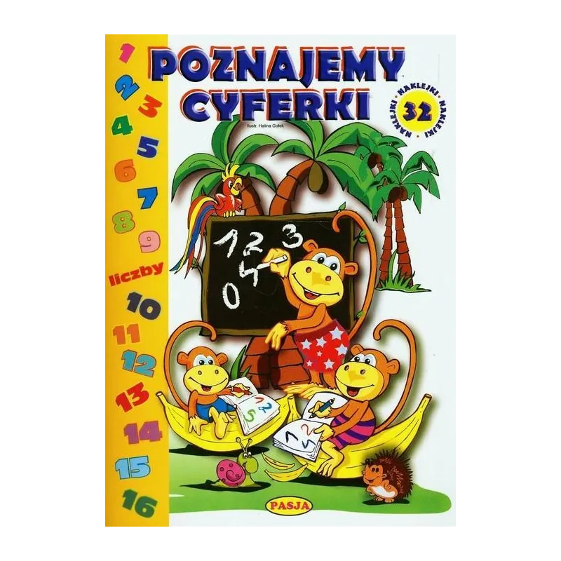 POZNAJEMY CYFERKI Halina Gołek - Pasja