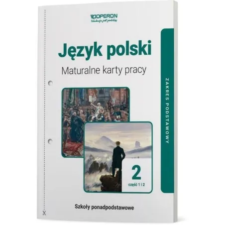 Język Polski 2 Maturalne Karty Pracy Część 1 I 2 Zakres Podstawowy