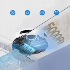 Odkurzacz Lubluelu L15 Robot Odkurzający I Mopujący 3W1 5000 Pa