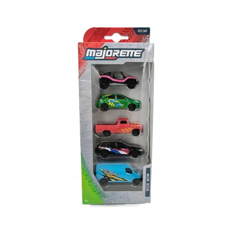 ZESTAW AUTEK RIDE NOW METALOWE MODELE MAJORETTE 3+