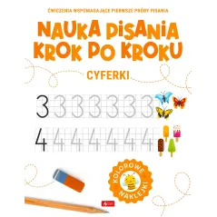 CYFERKI. NAUKA PISANIA KROK PO KROKU Z NAKLEJKAMI