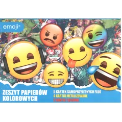 ZESZYT PAPIERÓW KOLOROWYCH A4 11 KARTEK MINIONKI - St. Majewski