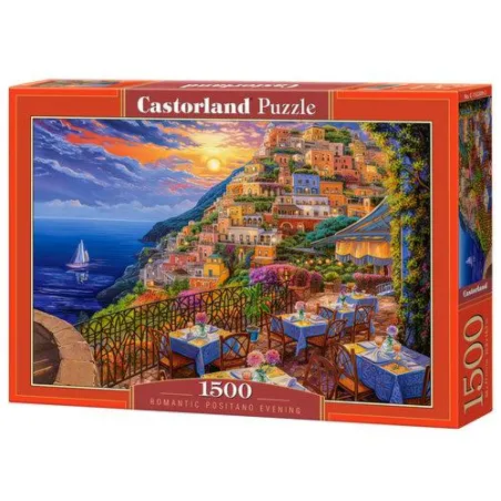 ROMANTYCZNY WIECZÓR W POSITANO PUZZLE 1500 ELEMENTÓW CASTORLAND 14+