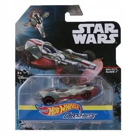 AUTOSTATEK KOSMICZNY BOBA FEETS SLAVE I HOT WHEELS STAR WARS 3+ - Mattel