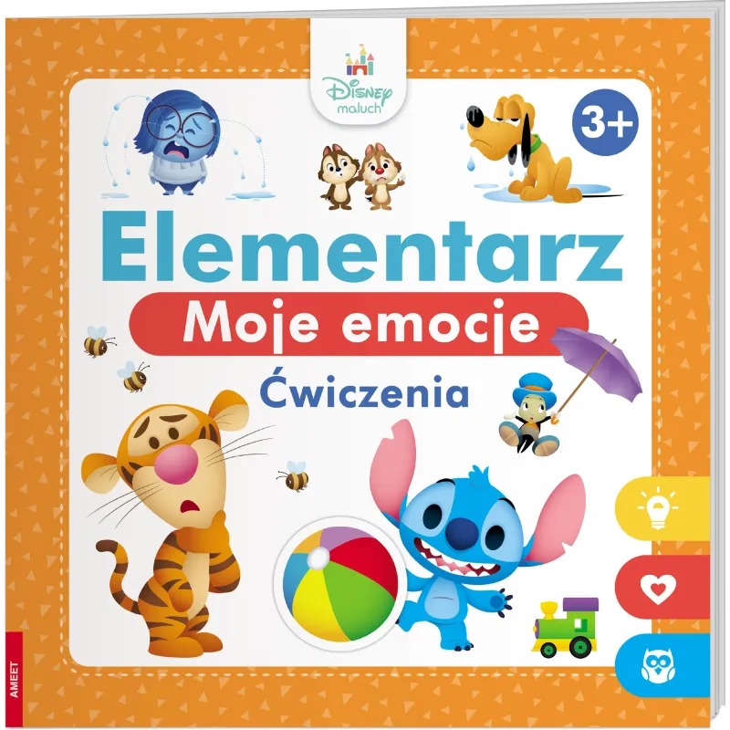 Disney Maluch Elementarz Moje Emocje ćwiczenia HOP9204S1