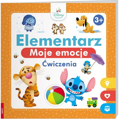 Disney Maluch Elementarz Moje Emocje ćwiczenia HOP9204S1