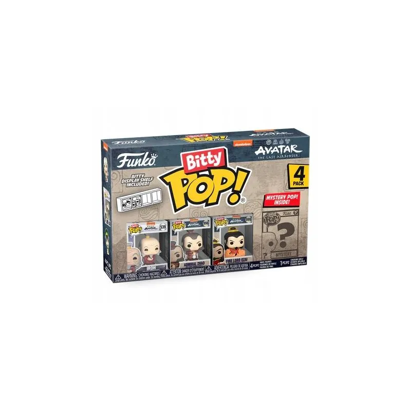 FUNKO BITTY POP AVATAR THE LAST AIRBENDER SERIA 3 FIGURKI KOLEKCJONERSKIE 3+ FUNKO BITTY POP AVATAR THE LAST AIRBENDER SERIA 3 FIGURKI KOLEKCJONERSKIE 3+