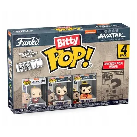 Funko Bitty Pop Avatar The Last Airbender Seria 3 Figurki Kolekcjonerskie 3+