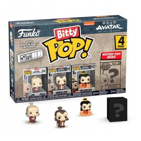 Funko Bitty Pop Avatar The Last Airbender Seria 3 Figurki Kolekcjonerskie 3+