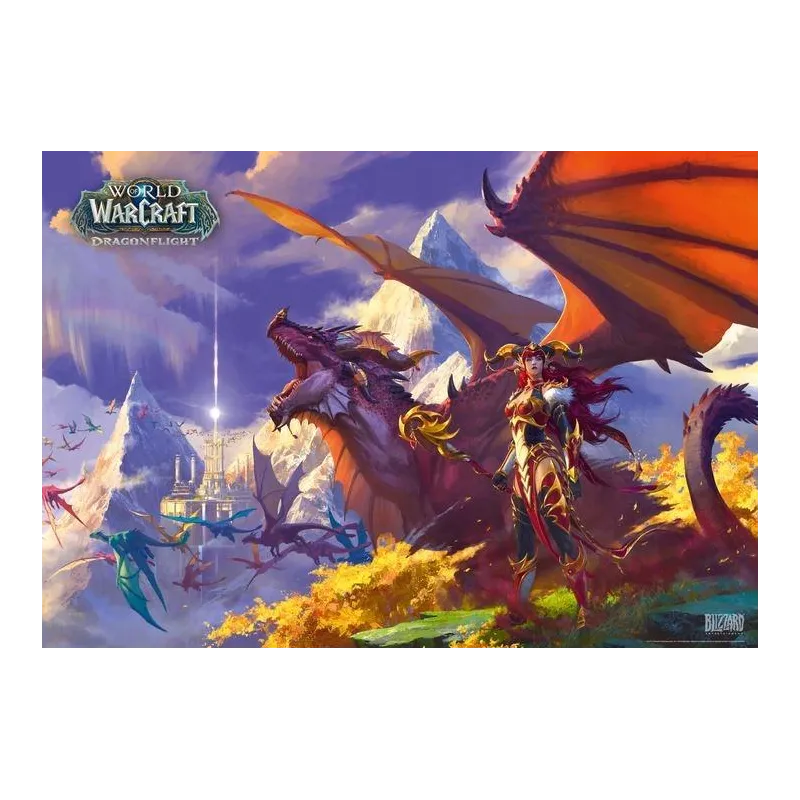 PUZZLE DRAGONFLIGHT ALEXSTRASZA 1000 ELEMENTÓW GOOD LOOT 12+