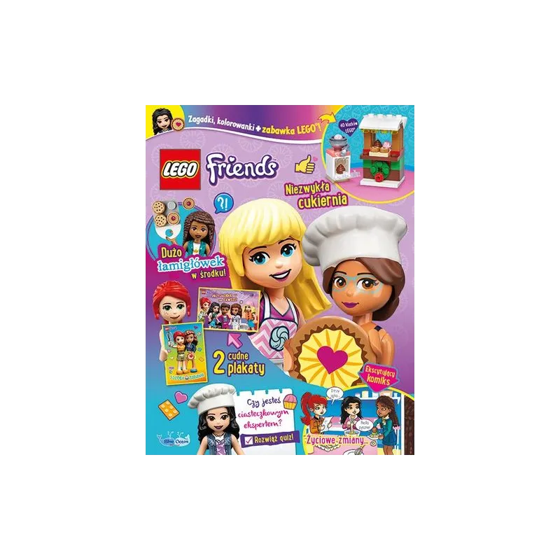 LEGO FRIENDS MAGAZYN + PREZENT 06/2022 LEGO FRIENDS MAGAZYN + PREZENT 06/2022