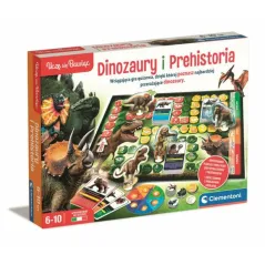 DINOZAURY GRA EDUKACYJNA CLEMENTONI 6+
