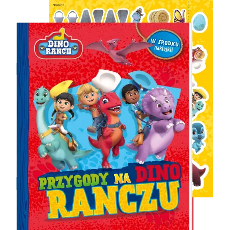 Przygody Na Dino Ranczo. Dino Ranch. Activity Z Naklejkami
